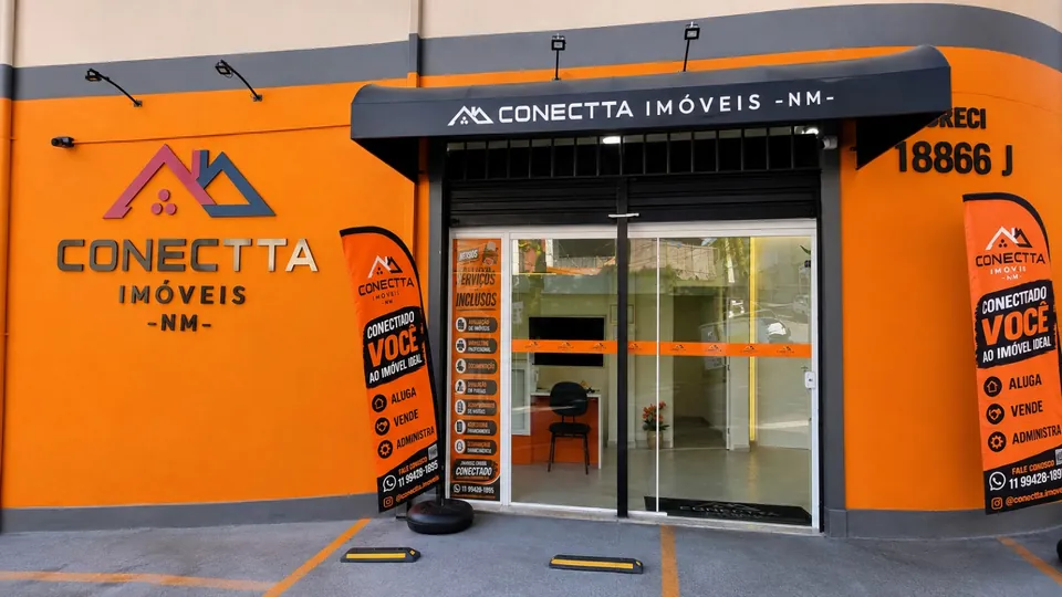 Fachada da loja da Conectta Imóveis NM